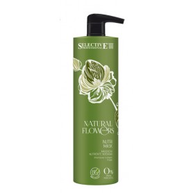 Selective NATURAL FLOWERS Nutri Mask Маска питательная для восстановления волос 1000 мл